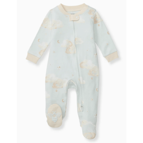 Good Night Sky Organic Cotton Sleep & Play - Ice Flow – Burt's Bees Baby