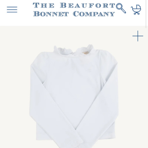 Winnie's Wave Spotter Swim Shirt (UPF 35+) - Worth Avenue White