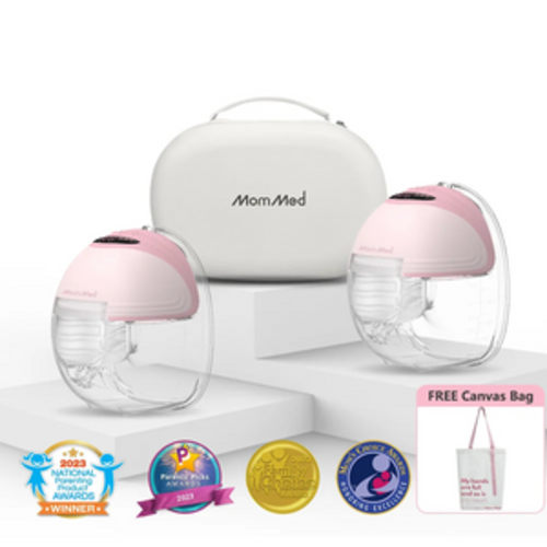 MomMed S21 Breast Pump-Gentle Expression, Effortless Emptying