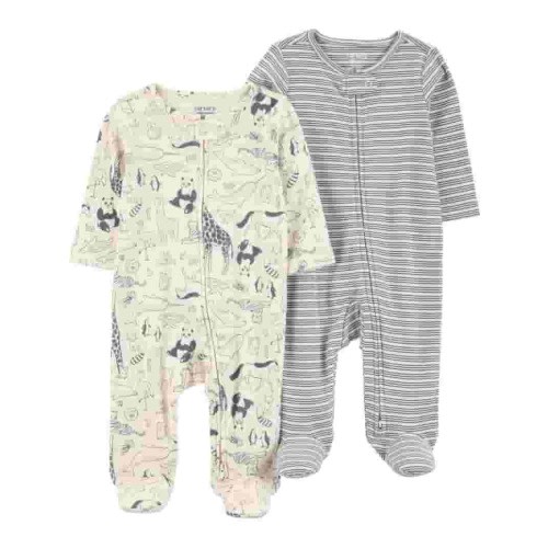 Carter's Child of Mine Baby Boy, Sleep 'n Play, 2-Pack, Sizes Preemie-6/9 months