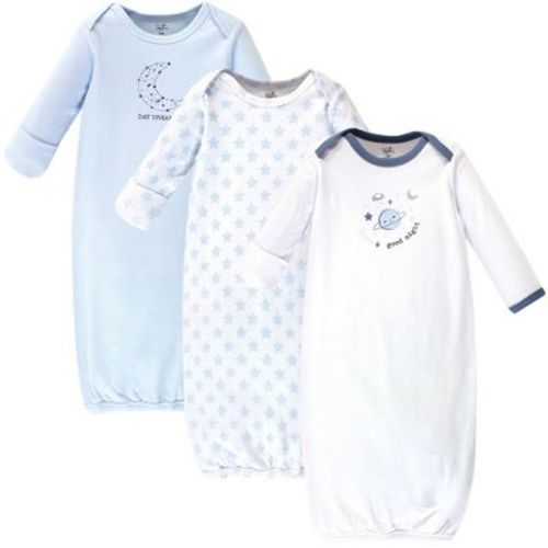 Touched by Nature Infant Boys Organic Cotton Gowns, Constellation, Preemie/Newborn