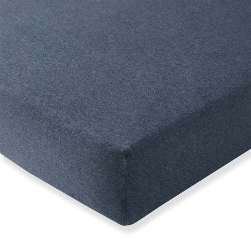 Solid Organic Cotton BEESNUG® Fitted Crib Sheet - Nightfall