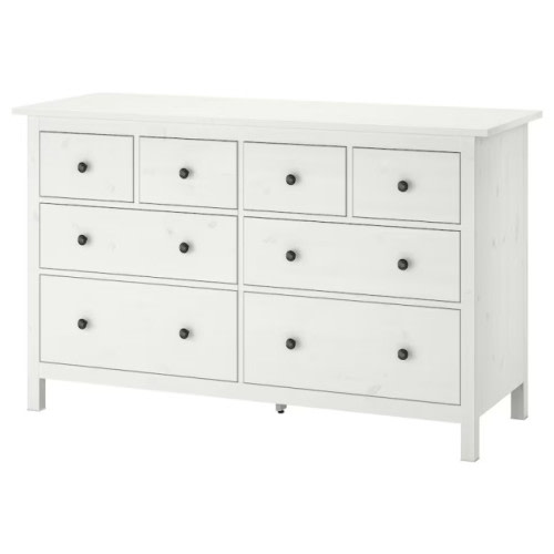 IKEA HEMNES 8-drawer dresser - white