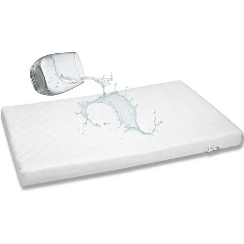 Bassinet Cradle Mattress Pad (Rectangle, 15X30) for Newborn Comfort Breathable Easy Clean Hypoallergenic Waterproof Made in USA