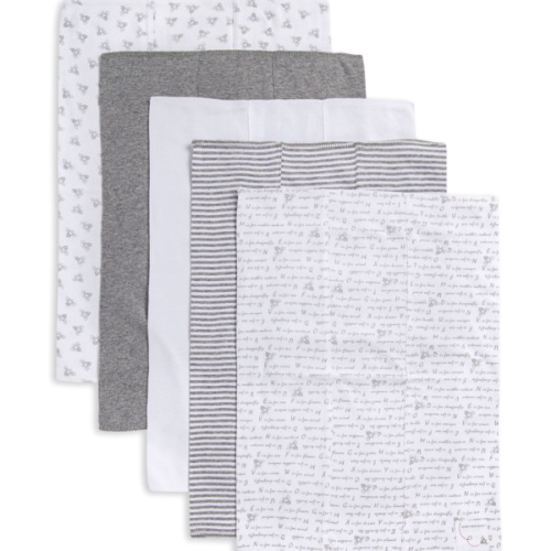 Extra Absorbent Organic Neutral Baby Burp Cloths Set of 5 | Burt's Bees Baby®
