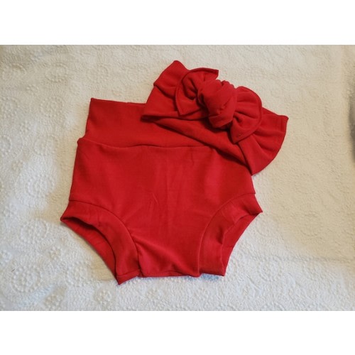 Red High Waisted Bummies - Etsy
