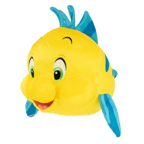 Franco The Little Mermaid Flounder Kids Bedding Super Soft Plush Cuddle Pillow Buddy, (Official Licensed Disney Product)