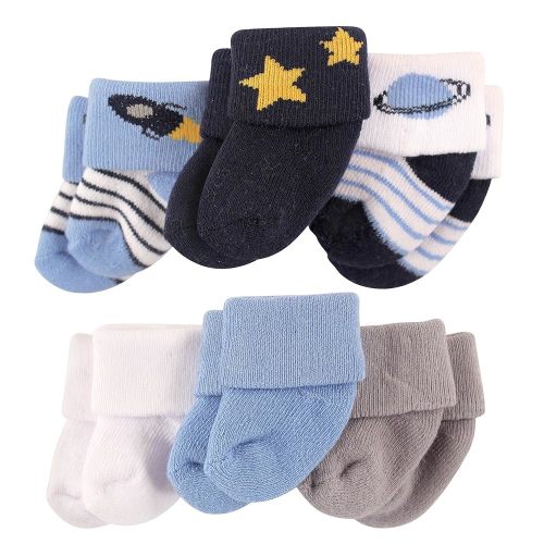 Luvable Friends Unisex Baby Newborn and Baby Socks Set