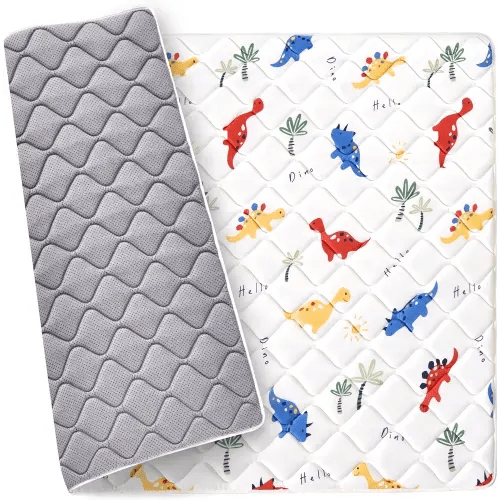 Premium Foam Baby Play Mat 50" X 50", Thick One-Piece Crawling Mat, Odorless Baby Mat Floor Mat, Non-Slip Cushioned Baby Playmat for Infants,Babies,Toddlers. Machine Washable for Easy Care.