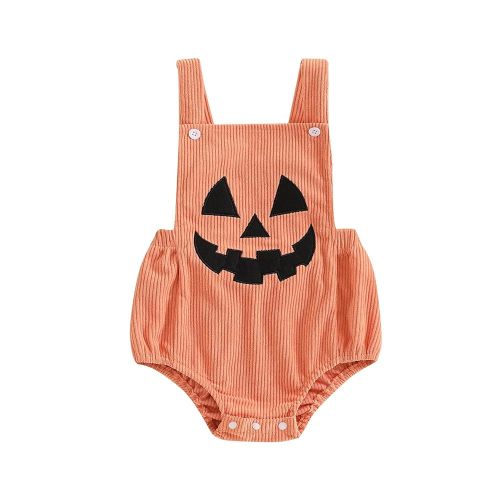 YINGISFITM My First Halloween Baby Girl Boy Outfit Newborn Pumpkin Bubble Romper Infant Jumpsuit Cute Girls Pumpkin Clothes