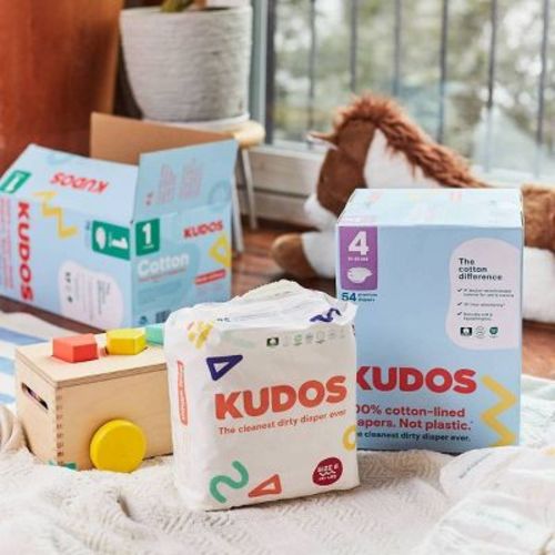Kudos Chlorine Free Cotton-Lined Disposable Diapers