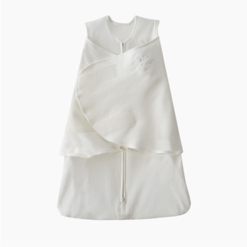 Halo SleepSack Swaddle Organic Cotton - Cream, Newborn
