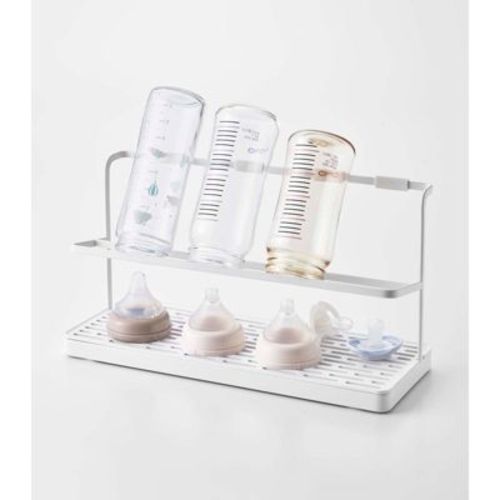 Yamazaki Home Countertop Bottle Drying Rack - Steel White One Size