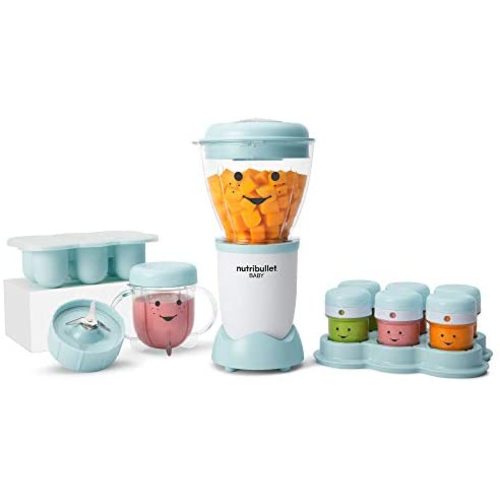 NutriBullet NBY-50100 Baby Complete Food-Making System, 32-Oz, Blue