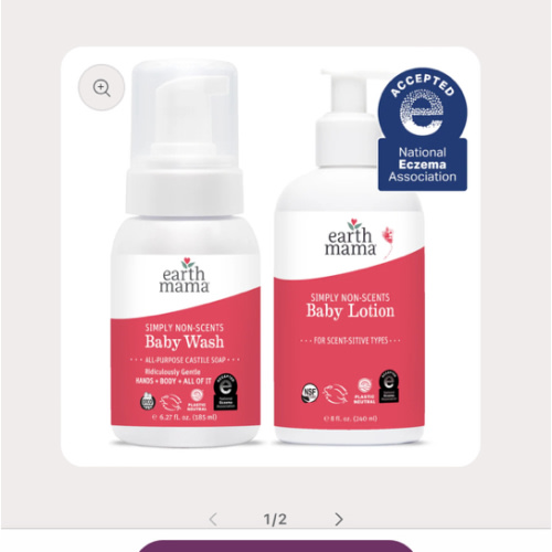 Simply Non-Scents Baby Wash + Lotion Set