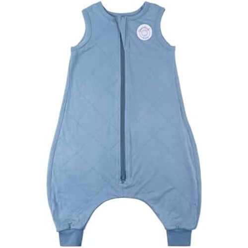 Dreamland Baby Toddler Sleep Sack with Feet, 1.0 TOG – Ultra Soft Viscose Wearable Blanket. Machine Washable, 2-Way Zipper.