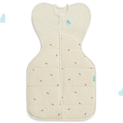 Swaddle Up™ 2.5 TOG Cotton Oatmeal Bees