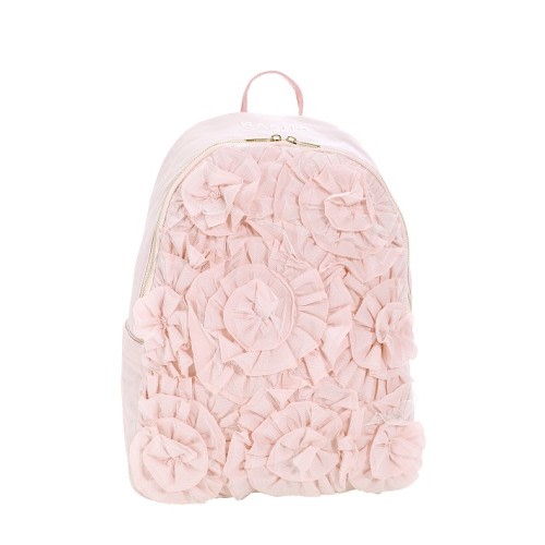 Monique Lhuillier Blush Rosette Backpacks