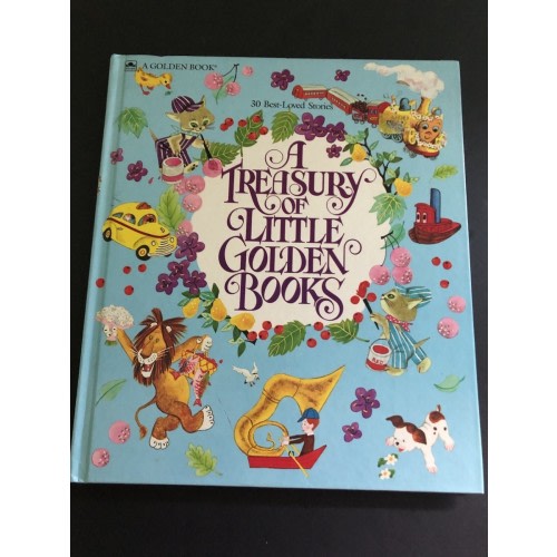 Treasury of Little Golden Books by Ellen L. Buell (1982, Hardcover)