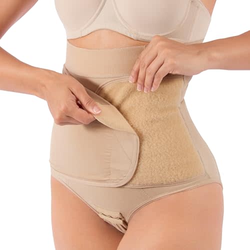 MOTHERFIT Tummy Control Shapewear Postpartum Underwear High Compression Post Surgery Compression Belly Band Adjustable
