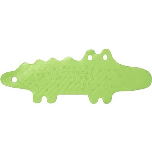 Ikea Patrull Bathtub Mat, Crocodile Green