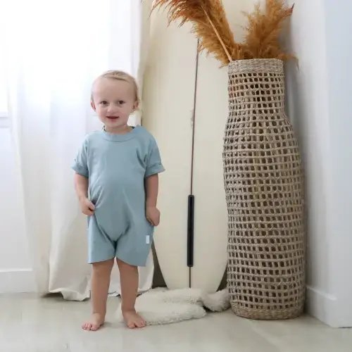 Play Romper - Pacific Blue 12mo