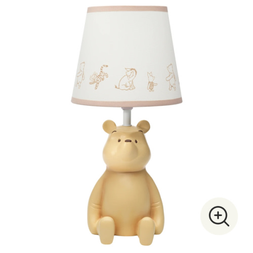 Storytime Pooh Lamp with Shade & Bulb