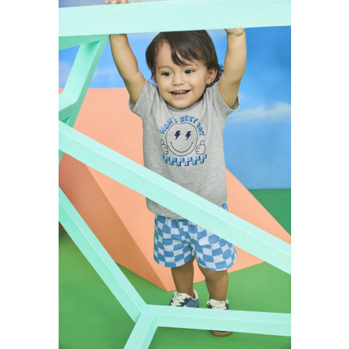 Garanimals Baby Basic Printed Jersey Shorts, Sizes 0-24 Months