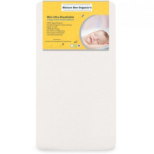 Nature Bee Organic's 2-Stage Mini Crib Mattress