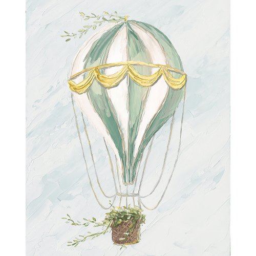 Bon Voyage: Green Paper & Canvas Prints from Casey Langteau's Baby & Children Collection — Casey Langteau Art Gallery