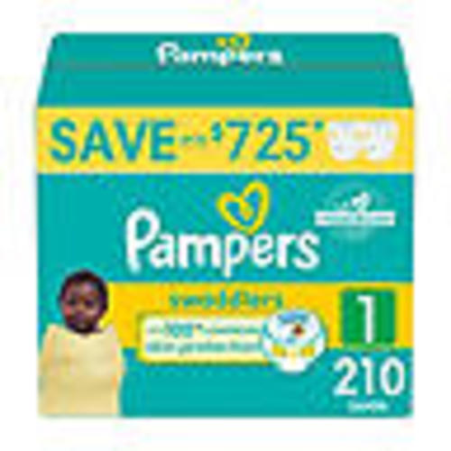Pampers Swaddlers Diapers, Sizes Newborn-8 - Sam's Club