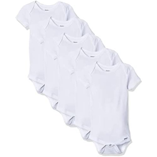 Gerber Baby 5-Pack Solid Onesie Bodysuits