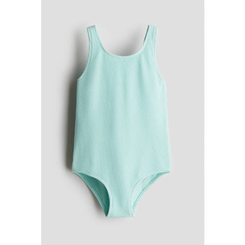 TEXTURED SWIMSUIT, Turquiose - size 3/4T (2-4Y)
