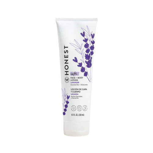 The Honest Company, Baby Face + Body Lotion, Calm Lavender, 8.5 fl. oz.