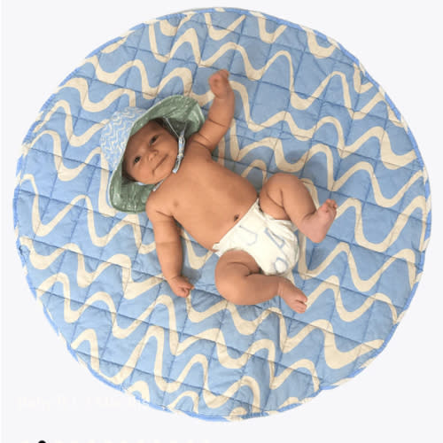 Inside Outside Play Mat Portable Baby Blanket