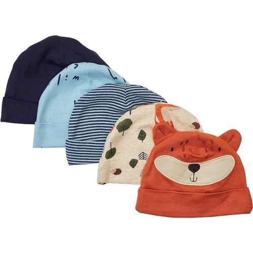 Gerber Baby 5-Pack Caps