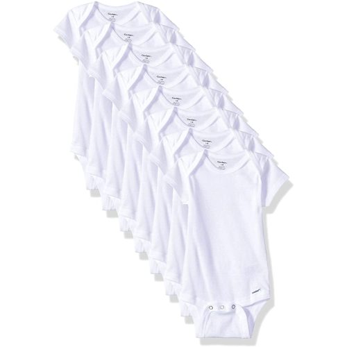 Gerber unisex-baby 8-pack Short Sleeve Onesies Bodysuits