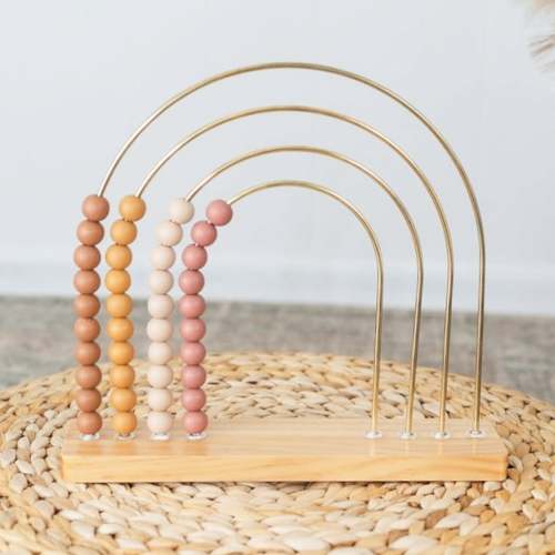 Boho Rainbow Abacus