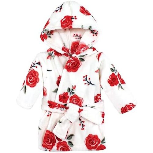 Hudson Baby Unisex Baby Plush Animal Face Bathrobe