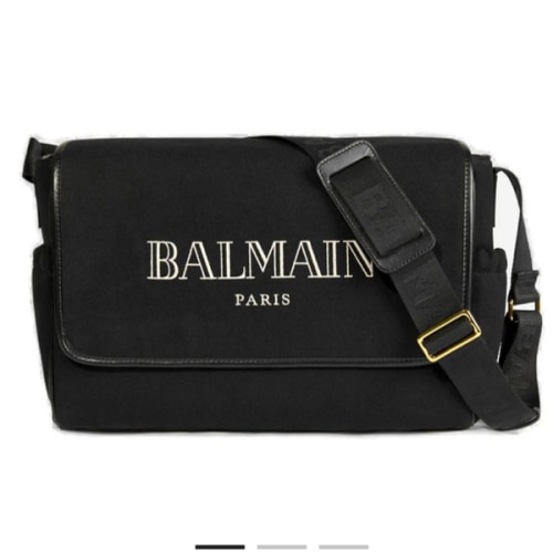 Balmain Kids Logo Detailed diaper Bag