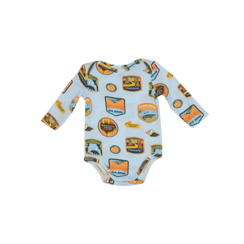 Bodysuit, National Park Patches Southeast