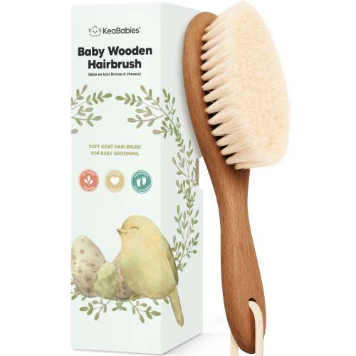 Baby Hair Brush - Dark W.alnut