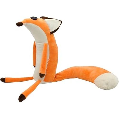 The Little Fox Le Petit Fox Plush Doll Puppet Toy, Fox Throw Pillow Orange Fox Cartoon Sleeping Stuffed Toy for Prince Christmas/Birthday/Party