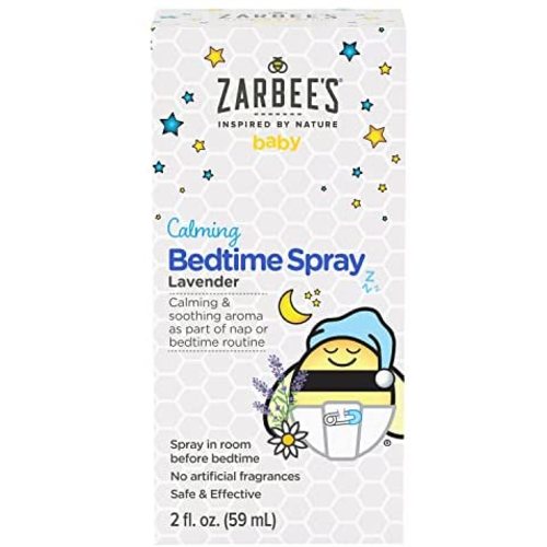 Zarbee's Baby Sleep Spray, Calming Bedtime Spray with Natural Lavender and Chamomile to Aid Infant Nighttime Routine, 2oz Bottle