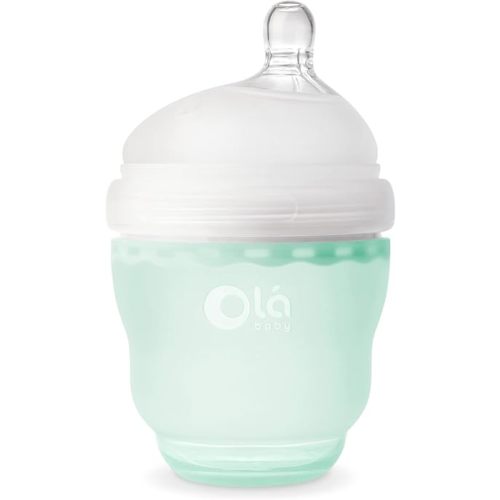 Olababy Gentle Baby Bottle (4oz, Mint)