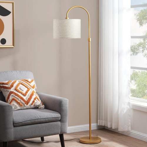 Willa Arlo™ Interiors Nantwich 61.8'' Arched/Arc Floor Lamp & Reviews | Wayfair