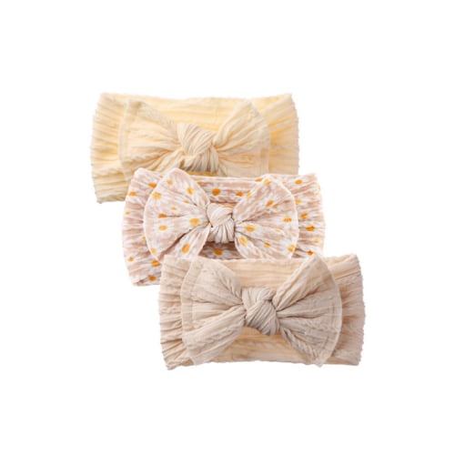 3-Piece Baby Bow Headband Set 6 | Sommerfugl Kids