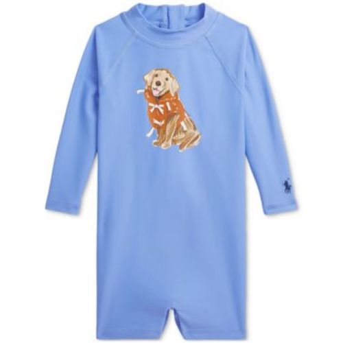 Baby Boys Dog-Print Rash Guard