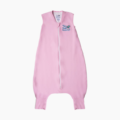 Baby Merlin's Magic Sleepsuit Cotton Dream Sack Walker - Pink, 12-18 months