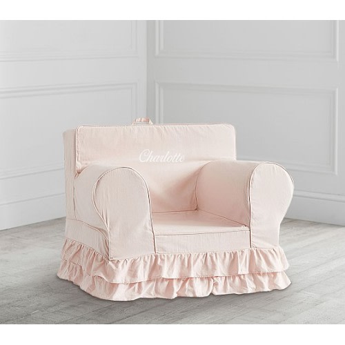 Dusty Blush Ruffle Anywhere Chair®
